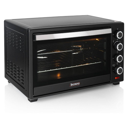 Horno De Mesa Eléctrico Thomas Th-48n 48l Negro 220v-240v - Servi Ksa