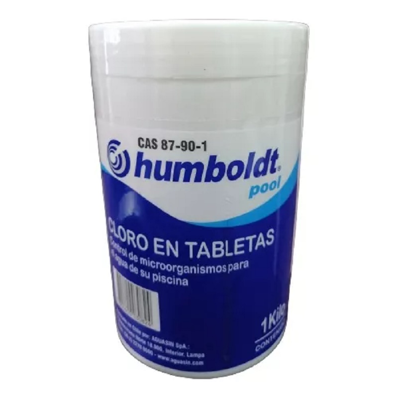 Cloro En Tabletas Para Piscinas 1 Kg Humboldt